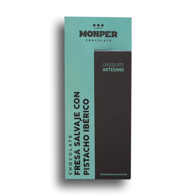 Chocolate de Fresas Salvajes con Pistacho Ibérico